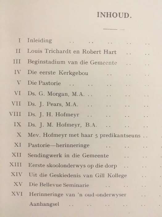 Gedenkboek van Ned Geref Kerk Somerset Oos 1825-1935 (Eerwaarde A Dreyer)