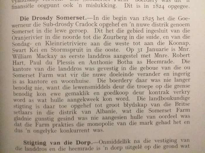 Gedenkboek van Ned Geref Kerk Somerset Oos 1825-1935 (Eerwaarde A Dreyer)