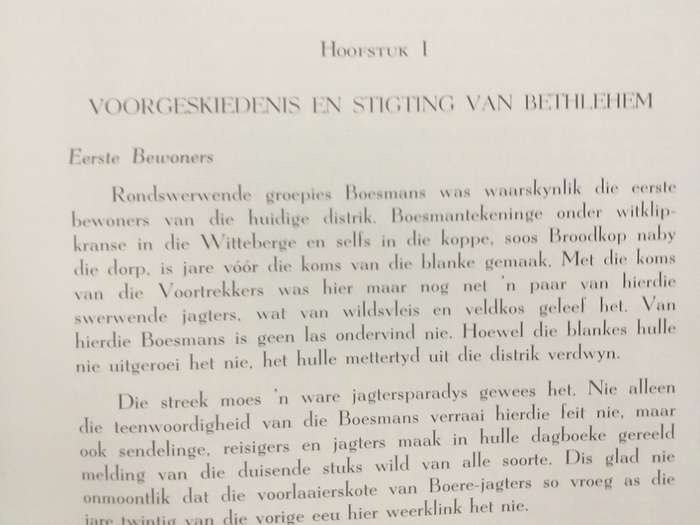 Die Geskiedenis van Bethlehem 1864-1964