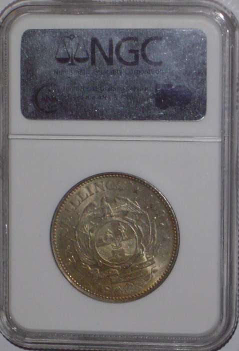1897 ZAR NGC 2.5 Shilling MS63