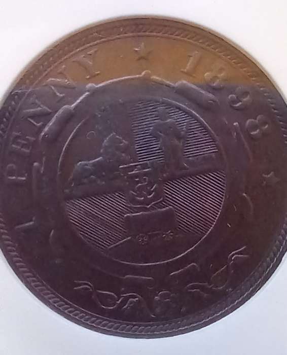 1898 ZAR NGC MS64 BN pennie penny
