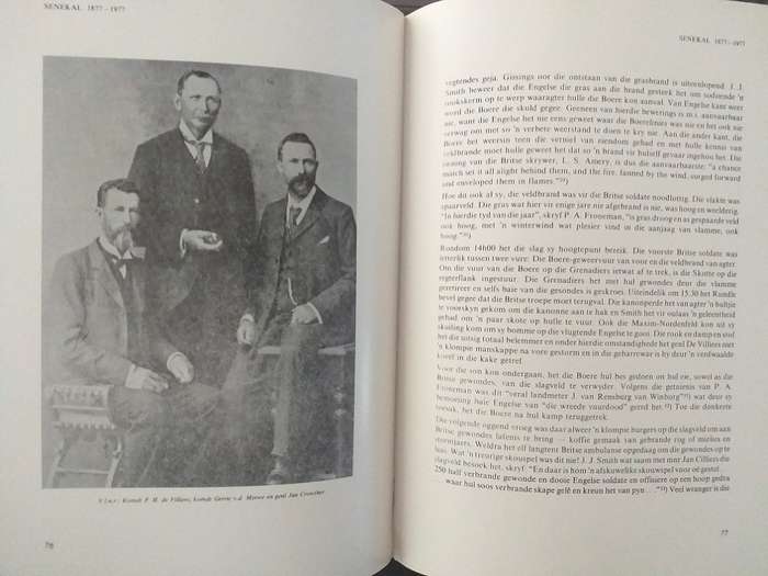Senekal se eerste honderd jaar 1877-1977 JJ Oberholster en Jan Stemmet