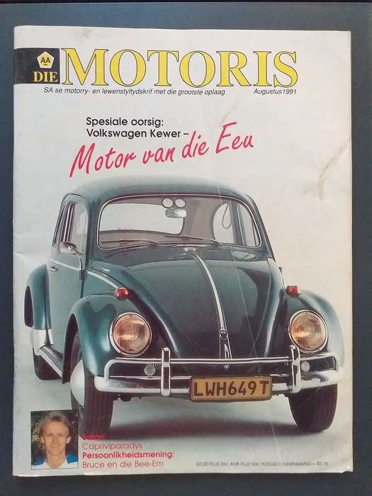 Die AA Motoris Motor van die Eeu Volkswagen Kewer (VW Beetle) (Aug 1991)