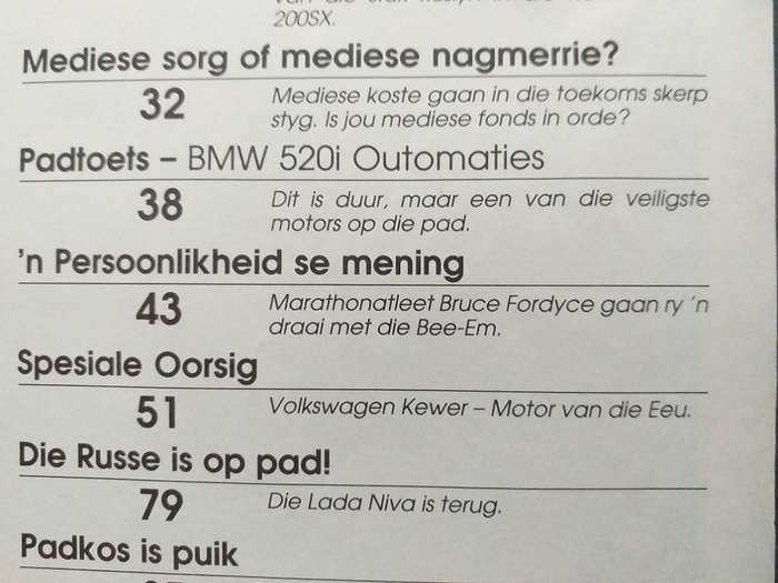 Die AA Motoris Motor van die Eeu Volkswagen Kewer (VW Beetle) (Aug 1991)