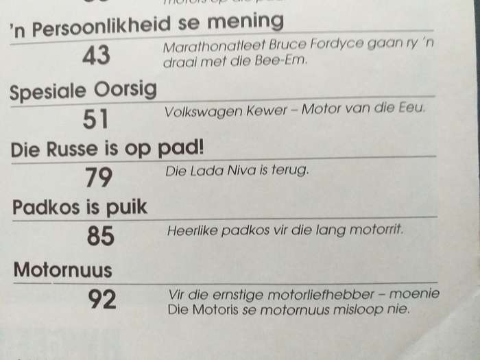 Die AA Motoris Motor van die Eeu Volkswagen Kewer (VW Beetle) (Aug 1991)