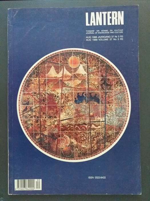 Lantern Tydskrif Magazine Aug 1988 vol 37 nr 3