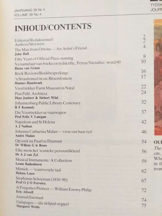 Lantern Tydskrif Magazine Okt 1990 vol 39 nr 4