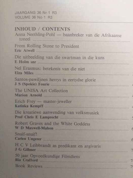 Lantern Tydskrif Magazine Feb 1987 vol 36 nr 1