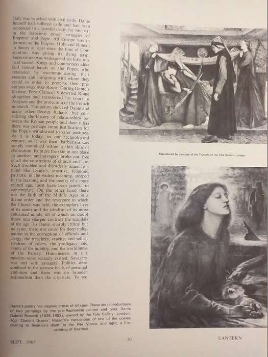 Lantern Tydskrif Magazine Sept 1965 Vol 15 Nr 1