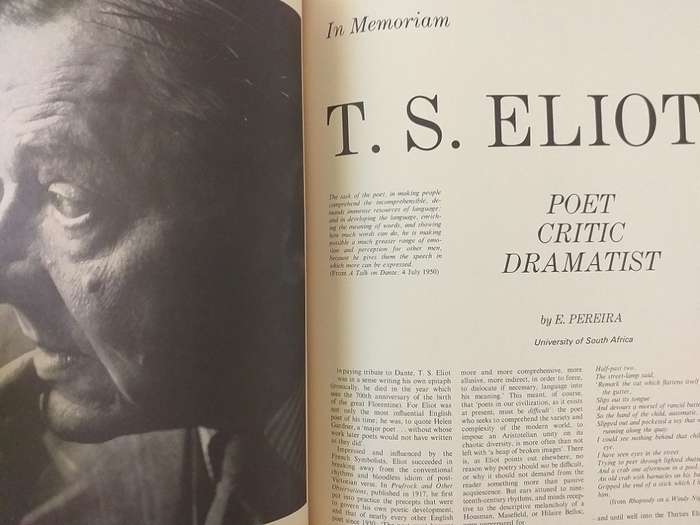 Lantern Tydskrif Magazine Sept 1965 Vol 15 Nr 1