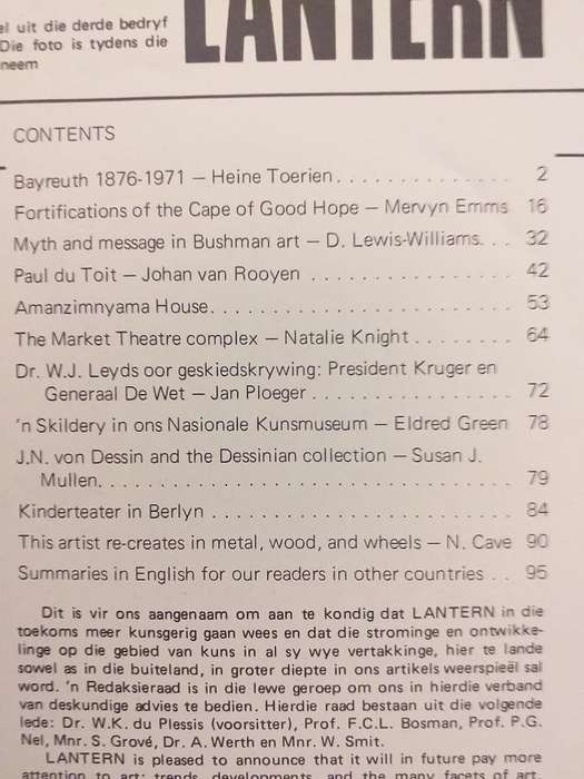 Lantern Tydskrif Magazine  Jun 1976 vol 25 nr 4