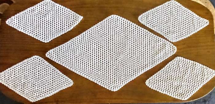 Crochet cloth set