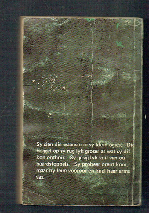 Die gebarste spieel - Maria M Bekker - 1973 - Sagteband speurverhaal - Pluim boek