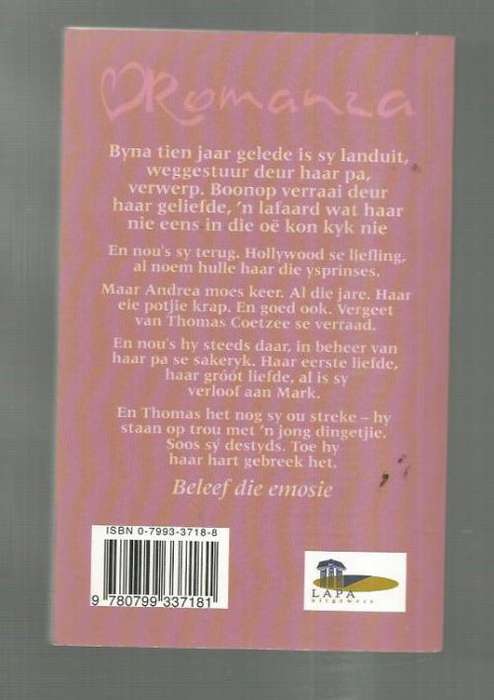 Andrea se Troudag - Dina Botha - Romanza moderne romanse