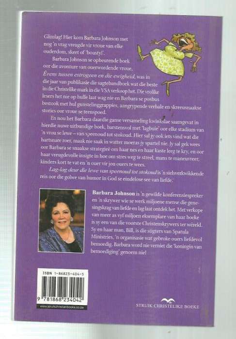 Van Speenoud tot stokoud - Barbara Johnson - 2003 - lewensgids met humor en geloof k4