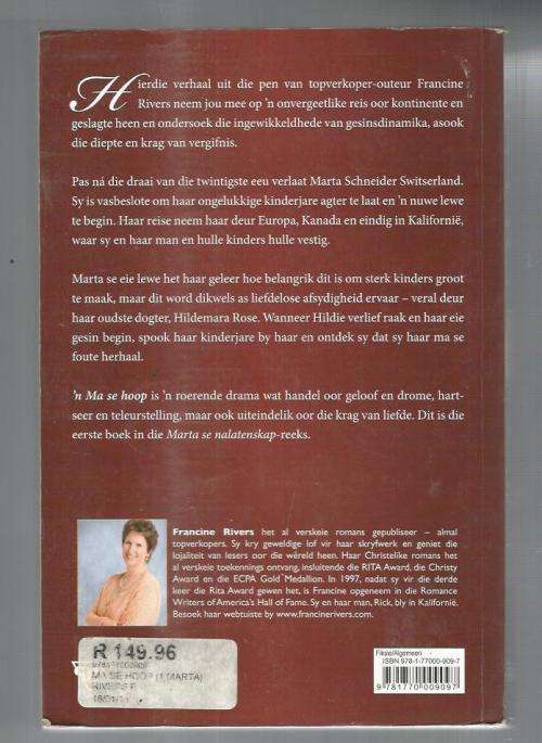 n Ma se hoop - Francine Rivers - 2003 - Godsdienstige famile drama