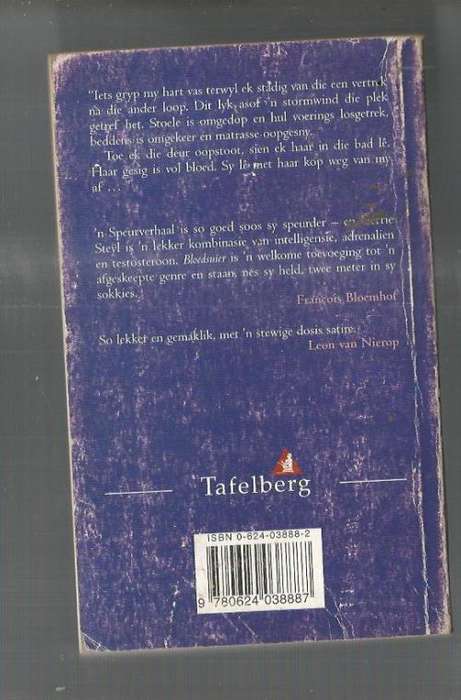 Bloedsuier - Lambert Visser - Gerrie Steyl speurverhaal (k4)