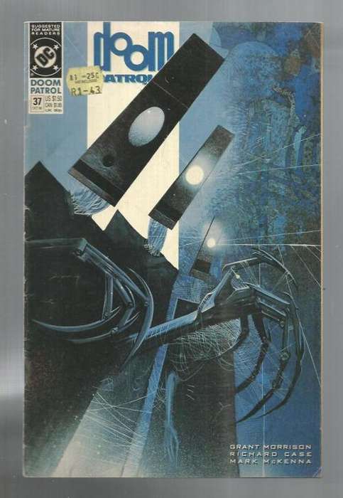 Lot of 3 Doom Patrol Horror comics no`s 5 (1987) 37 (1990) 39 (1990)