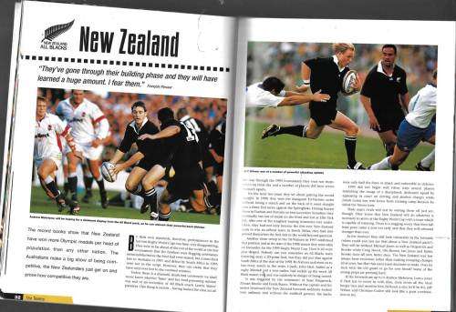 Rugby World Cup 1999 - The official book or Broshure