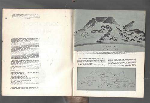 South Africa`s Heritage (1960 Union 50 years old) set of 3 collectors historic booklets