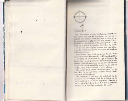 Die Man met die Goue Rewolwer - Ian Fleming - Olaf Bouwer Klub - James Bond in Afrikaans (a11)