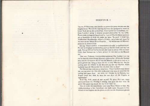 Werda - Frans Conradie - Boereoorlog avontuur (c1)