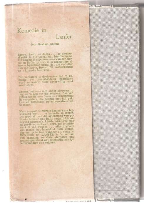 Komedie in Lanfer - Graham Greene - Avontuurverhaal met komedie