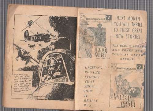 Battleground no 82 - War Comic (Famepress Library) 1965 (a10)