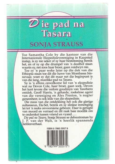 Die pad na Tasara - Sonja Struass (b10) roman