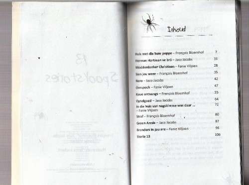 13 Spookstories - Francois Bloemhof - Jaco Jacobs - Fanie Viljoen (b1) rillers vir die jeug