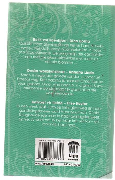 3 in 1 Romans - Boks vol soentjies / Onder Woestyn sterre / Katvoet vir liefde (O5)