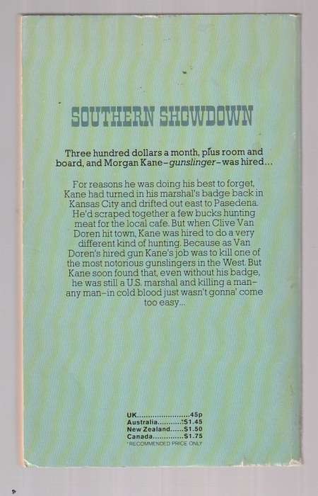 Southern Showdown - Louis Masterson (a10 - Morgan Kane 32 - Western
