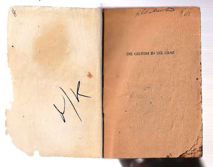 Die Geheim van die graf - Gerrie Radlof (k4) Swerwer Speurder nr 12 Pronk boek