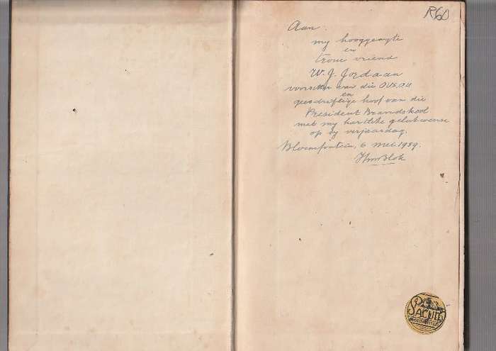 Revolusie van die eensames - Dr PJ Bouman (a13) Histories blik op tyd 1901- 1958)