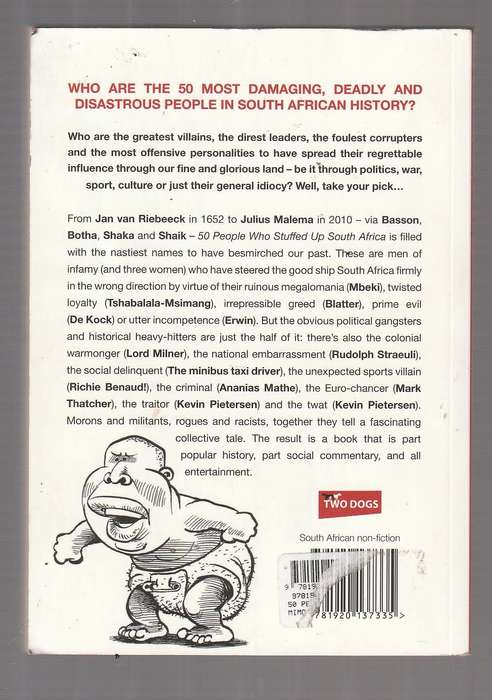 50 People who stuffed up South Africa (a14) - Alexander Parker & Zapiro