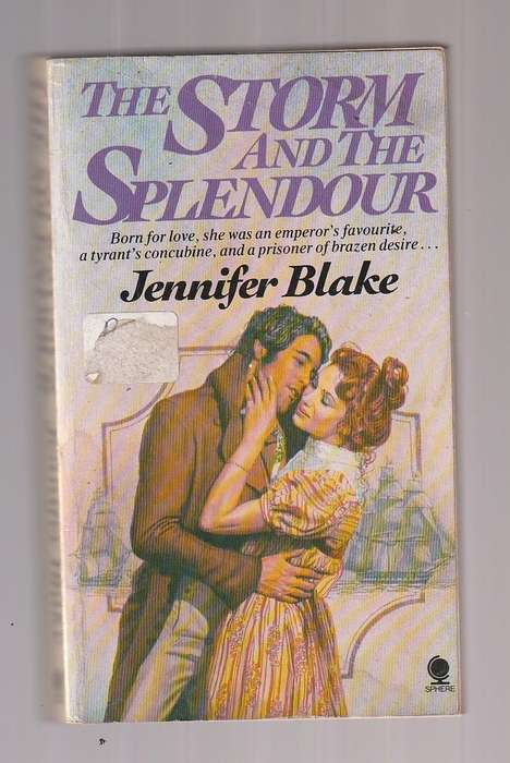 The storm and the Splendour - Jennifer Blake (j2) Romance