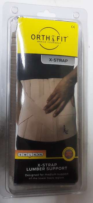 Orthofit X-Strap lumber support (h) Desighned for medium support of lower back region (ORT013)