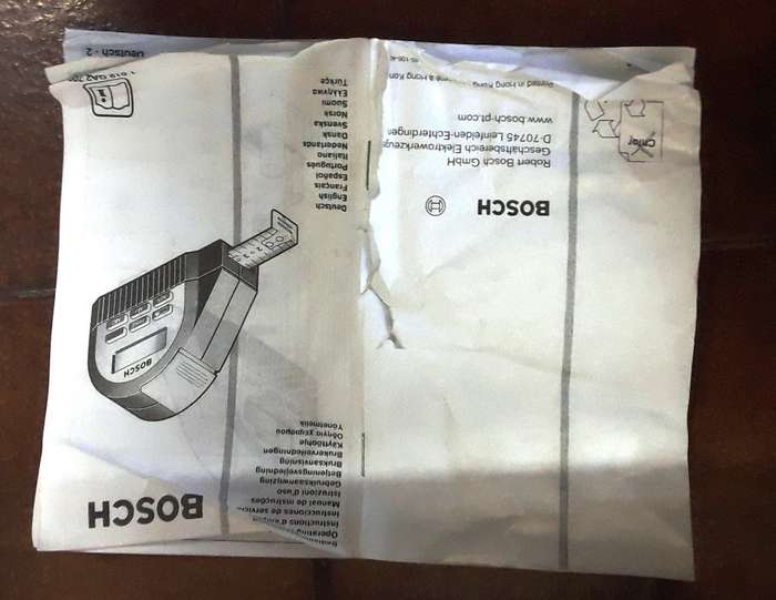 Bosch Digital measuring tape 5m (h)