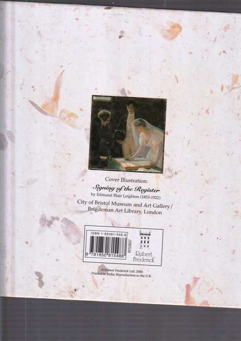 The Wedding Book (a) - An album to tell the story of your marriage