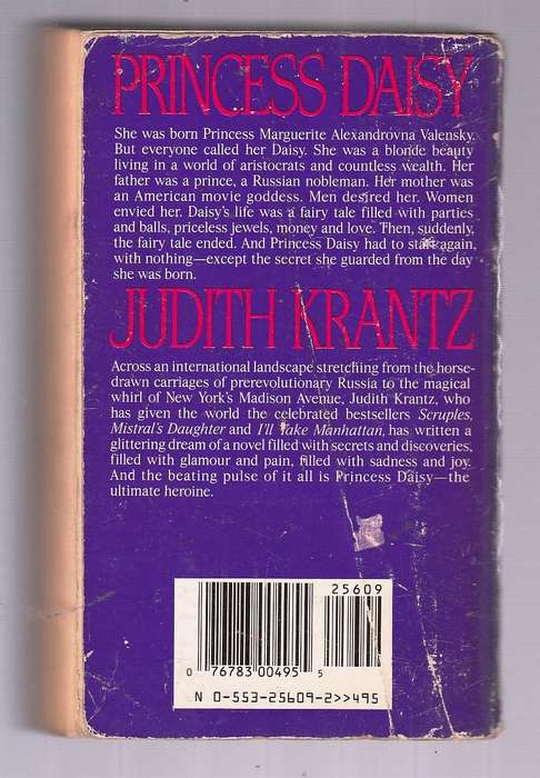 Princess Daisy - Judith Krantz (j) Novel filled with secrets and discoveries