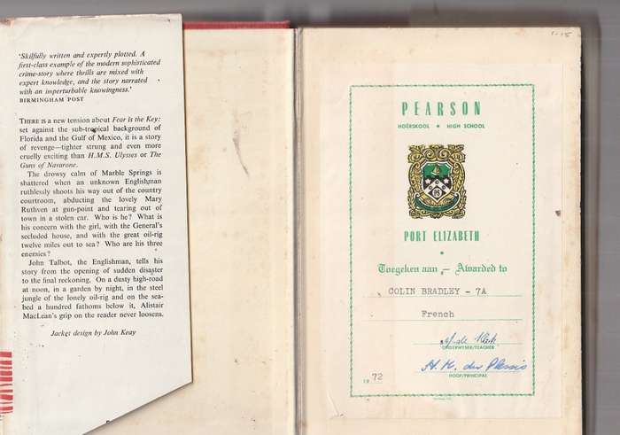 Fear is the key - Alistair MaClean (j) - Crime thriller