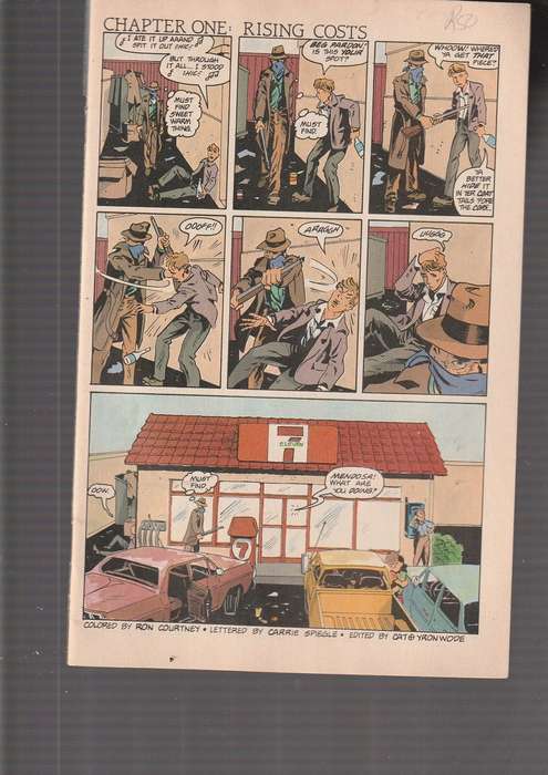 The Masked man no 4 1985 Comic