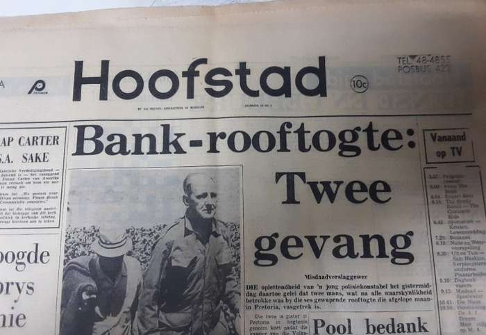 Lot of 6 newspapers / Koerante - Dagbreek - Hoofstad - Burger - Vaderland - Oosterlig