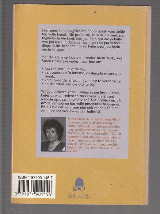 Die Brein-Boek vir Vroue en sommige mans - Shani Grove - Net wat die titel se