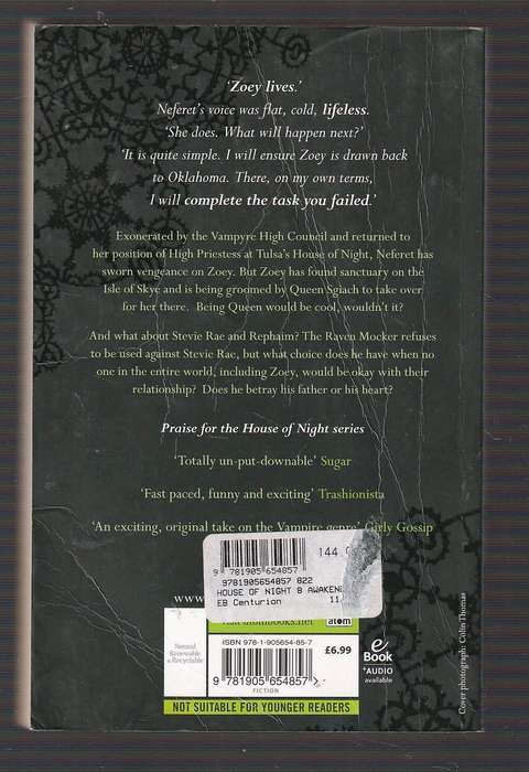 Lot of 3 House of Knight horror thrillers - PC & Kristin Cast - See Scans (d)