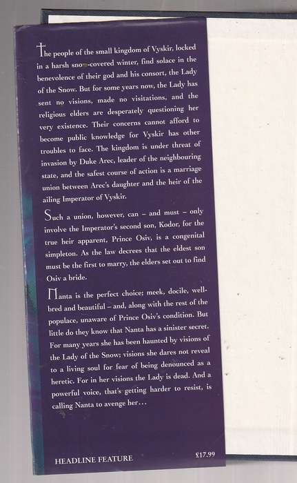Our lady of the snow - Louise Cooper (d) epic fantacy