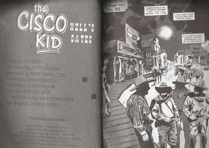 Cisco Kid - Modern Moonstone western comic