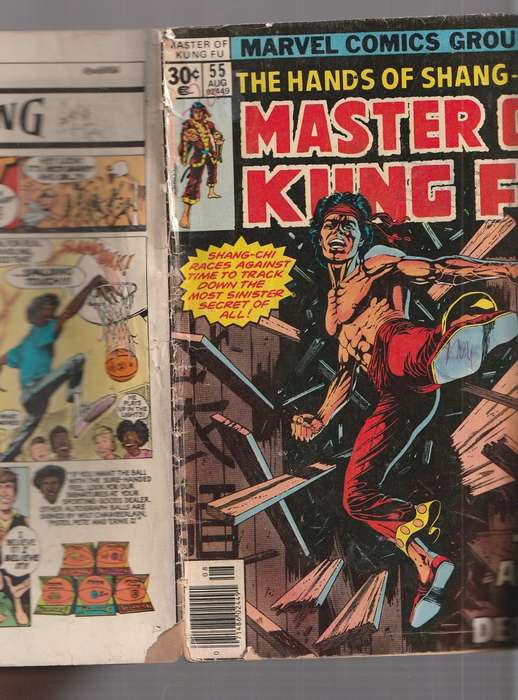 Master of Kung-Fu no 55 Bronze Age Comic