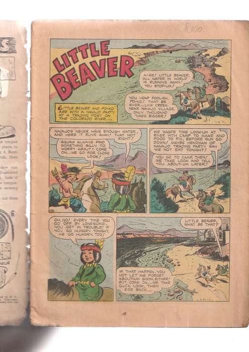Little Beaver no 3 - Dell Atom Age comic