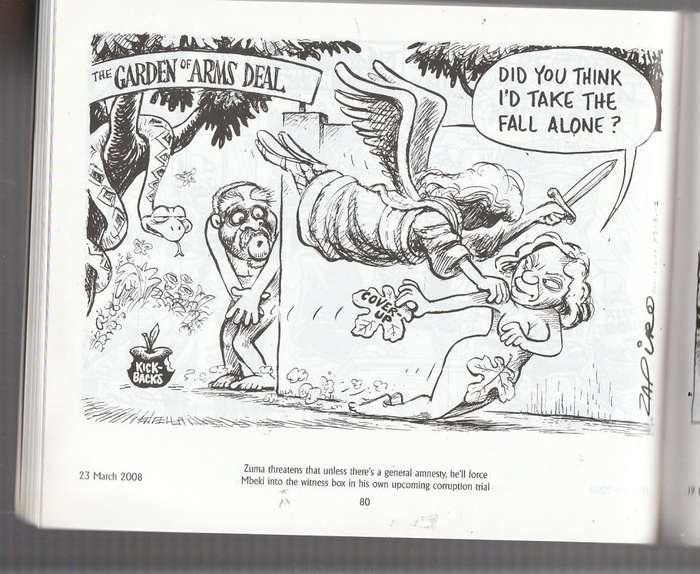 Zapiro - Pirates of Polokwane - Cartoons from the Mbeki era